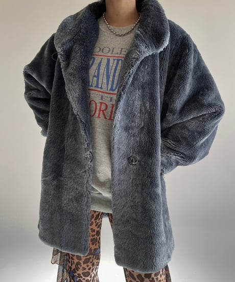 【USED】 Fake Fur Jacket /250104-027