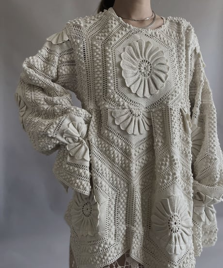 【RE;CIRCLE】 RE Crochet One-piece / 230330-003