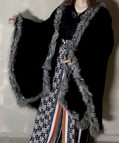 【USED】 Wool Poncho / 201120-026