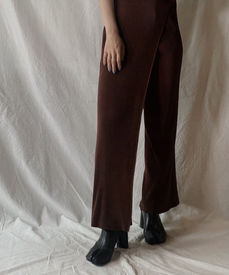 【USED】 ISSEI MIYAKE Pleats Pleats Pants/ 210604-020