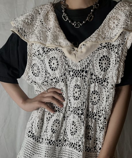 【RE;CIRCLE】 RE Lace N/S One-piece⑤/210714-009
