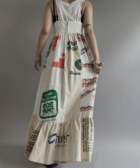 【RE;CIRCLE】RE Eco-Friendly Bag Camisole Long One-piece / 230622-010