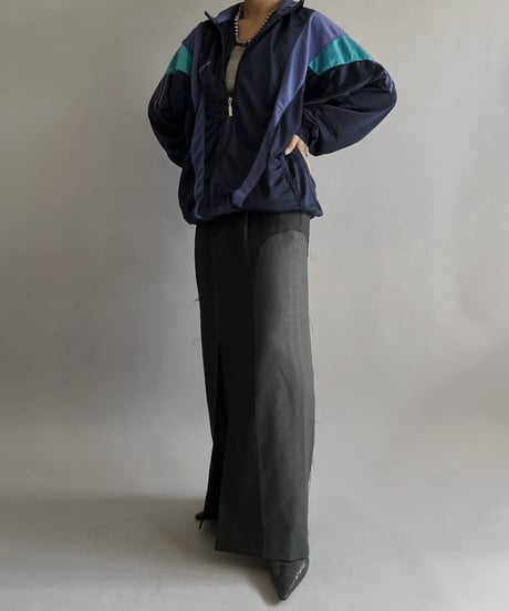 【USED】80s adidas Jersey Top /240224-008