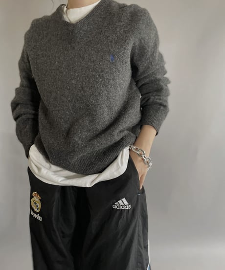 【USED】 Polo By Ralph Lauren Wool Knit Sweater / 221203-014