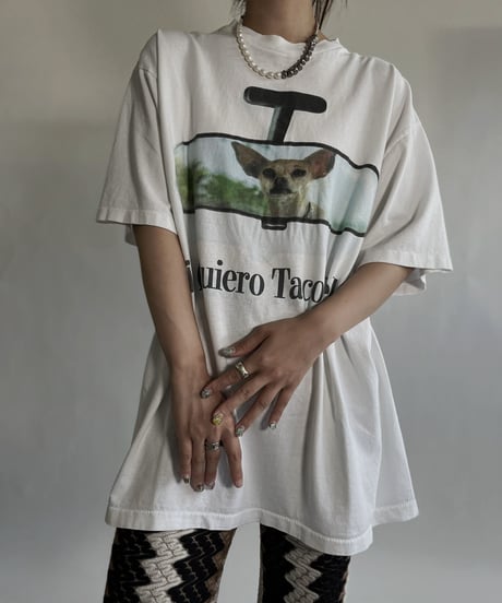 【USED】 90s Taco Bell Short Sleeved T-shirt / 220625-025