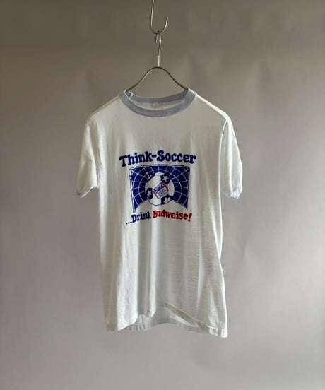 【USED】 ThinkーSoccer Ringer T-Shirt / 260523-013