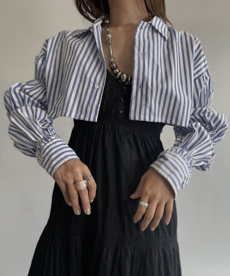 【RE;CIRCLE】 RE Puff Sleeved Shirt / 220630-008