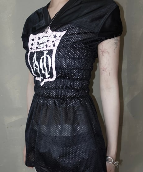 【RE;CIRCLE】 Re Shirring Football Shirt  /  250724-029