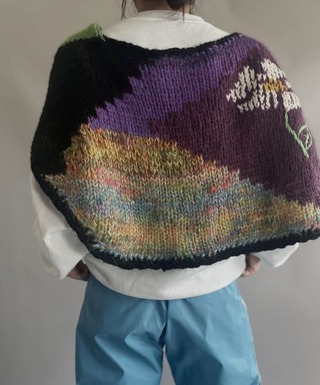 【USED】 Knit  Muffler  / 231021-001