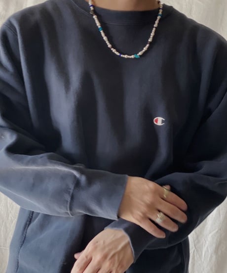 【USED】80's USA Champion Reverse Weave Sweat One Point /210213-016