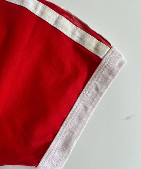【USED】 Made in USA V-Neck Medsox Ringer T-Shirt /250503-003