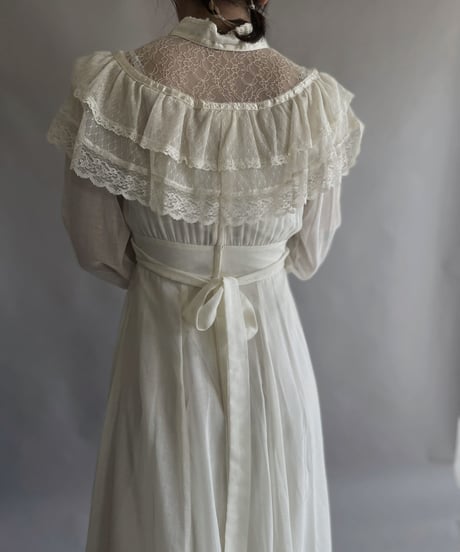 【USED】 Lace One-piece Ivory / 230325-018
