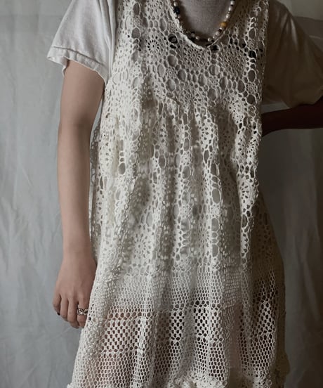 【RE;CIRCLE】 RE Lace N/S One-piece②/210714-007