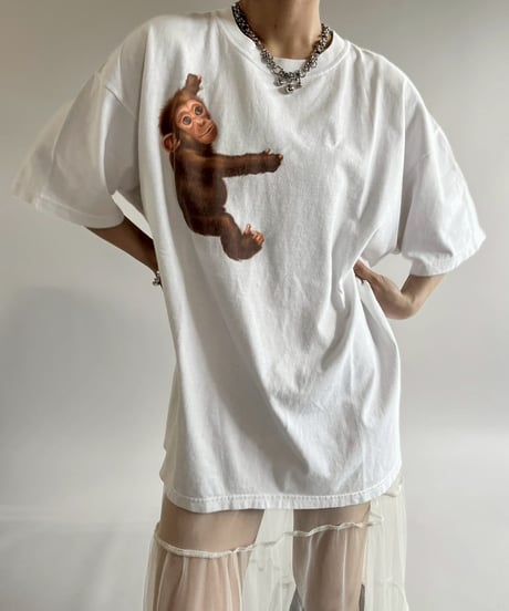 【USED】  anvil Monkey T-Shirt/250510-036
