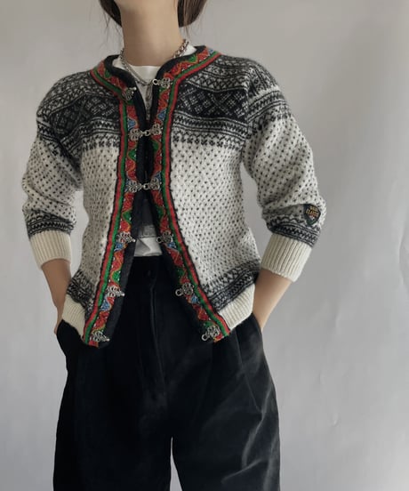 【USED】  Dare Of Norway Tyrolean Knit Cardigan / 221029-019