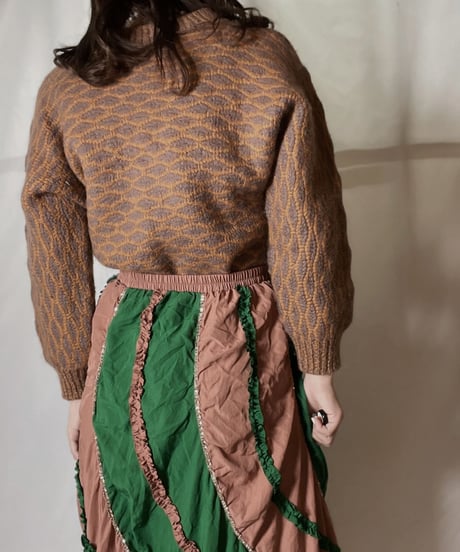 【USED】 Knit L/S Top① /211110-038