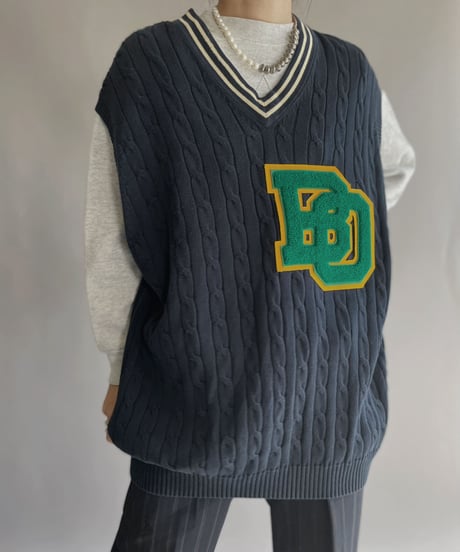 【RE;CIRCLE】 RE Wappen Pima Cotton Vest / 221103-004