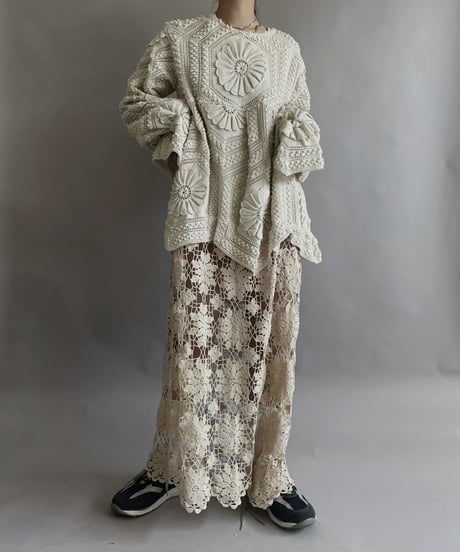 【RE;CIRCLE】 RE Crochet One-piece / 230330-003