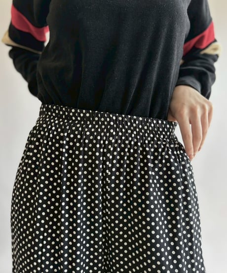 【USED】 Dot Pattern Easy pants  /260314-018