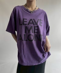 【USED】  90's TULTEX LEAVE ME ALONE T-Shirt/250510-014
