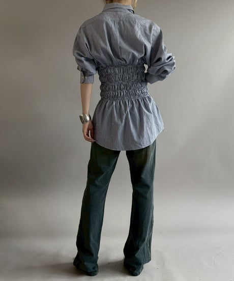 【RE;CIRCLE】 RE Shirring Shirt / 260504-007