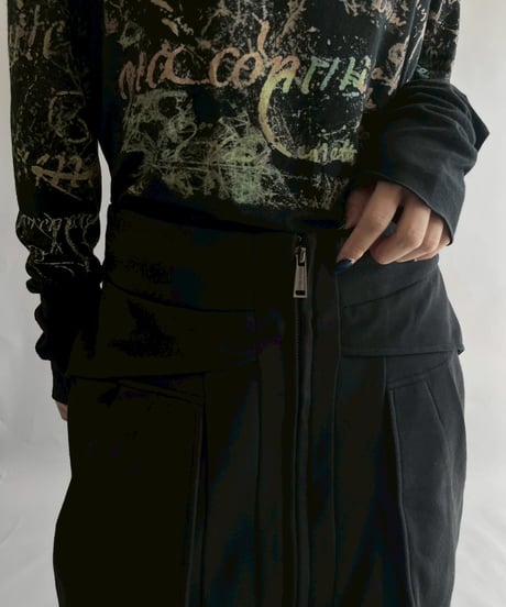 【USED】 SILVIAN HEACH Design Mini Skirt /251014-009