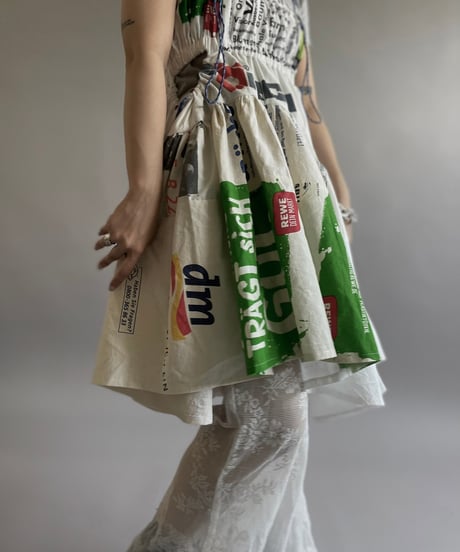 【RE;CIRCLE】RE Eco-Friendly Bag Code Camisole Middle One-piece / 240613-001