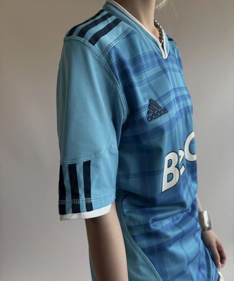 【USED】10~11's adidas Marseille Soccer Shirt / 250712-019
