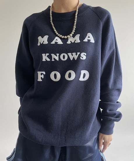 【USED】 Made in USA 90's Santee MAMA Sweat /250215-005