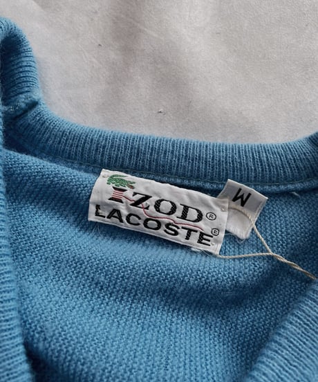 【USED】   LACOSTE Knit Top 12/211126-028