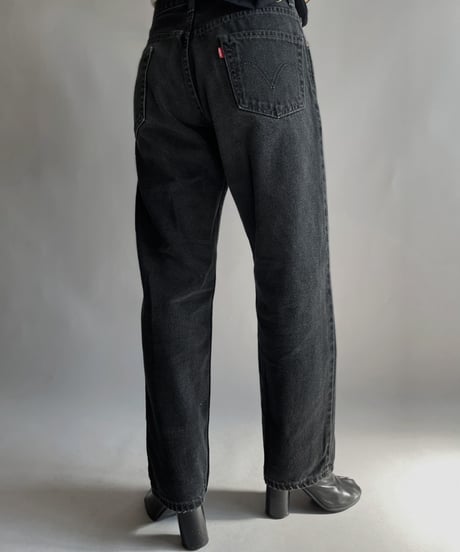 【USED】   Levi's Denim Pants 550 Black / 221119-030