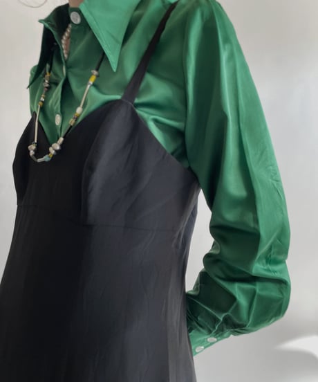 【USED】 Poly Camisole One-piece ⑤ / 220409-012