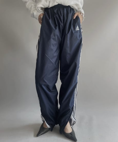 【USED 】adidas Nylon Line Pants/ 231118-015