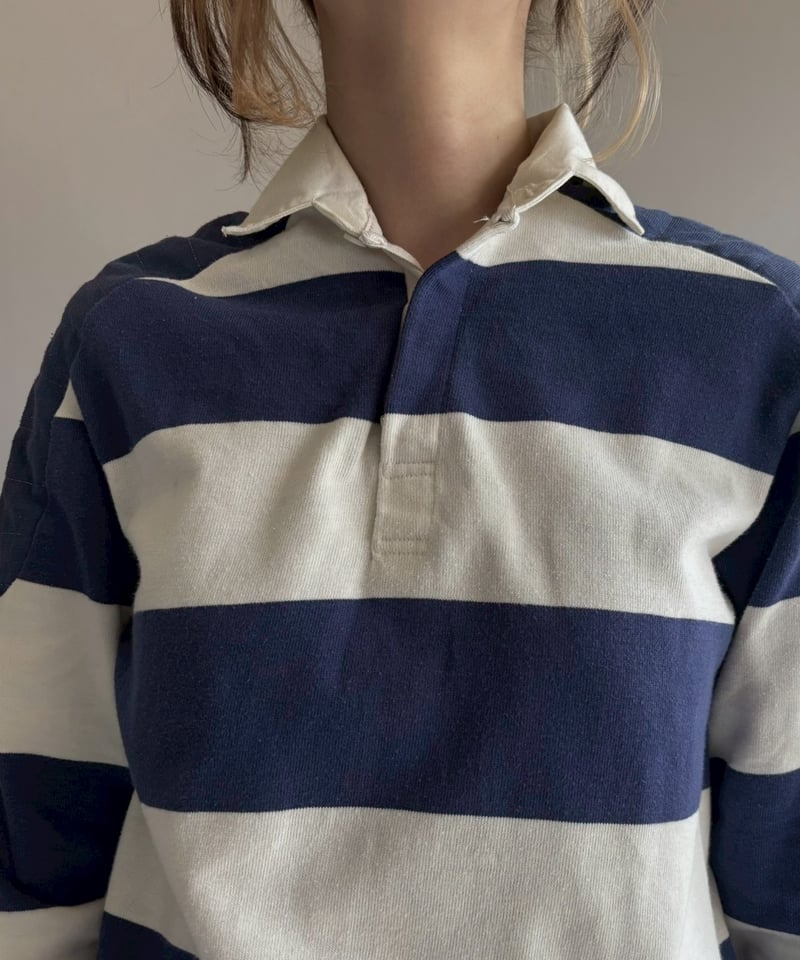 USED】 Made in USA Rugby Shirt / 260228-003 | T