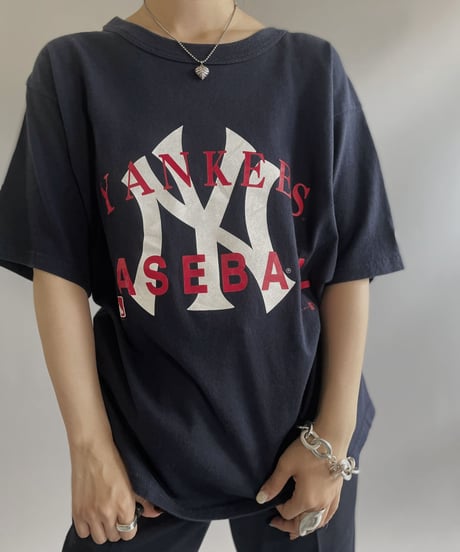 【USED】 NEW YORK YANKEES S/S T-shirt /230812-011