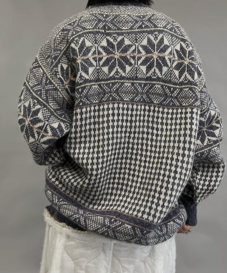 【USED】 Made in Scotland Tylorian Knit Top  /231223-002