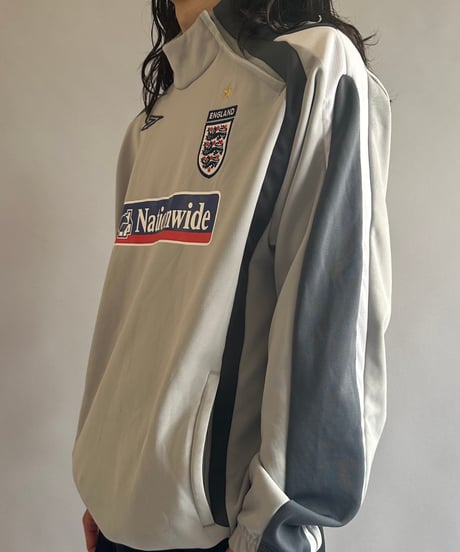 【USED 】UMBRO ENGLAND Soccer Jersey Top /240603-054