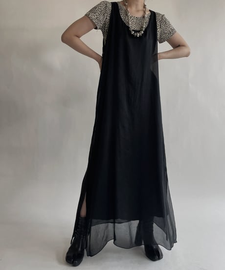 【USED】 Poly Sleeveless One-piece / 220604-029