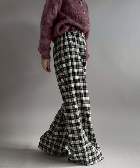 【USED】 Plaid Easy Pants / 260117-016