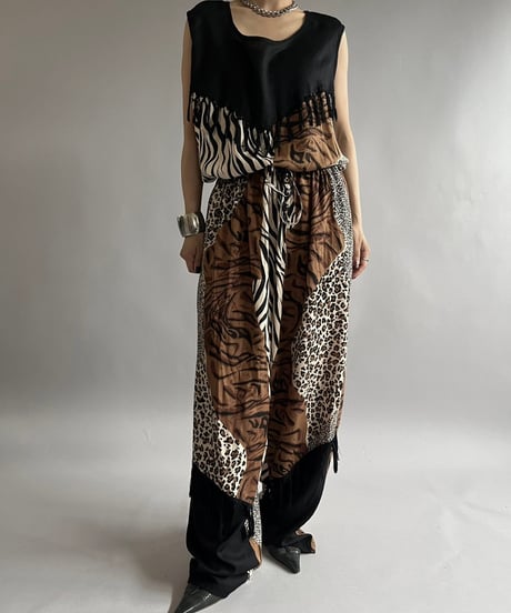 【USED】 Leopard Patterned N/S Set Up /240907-040