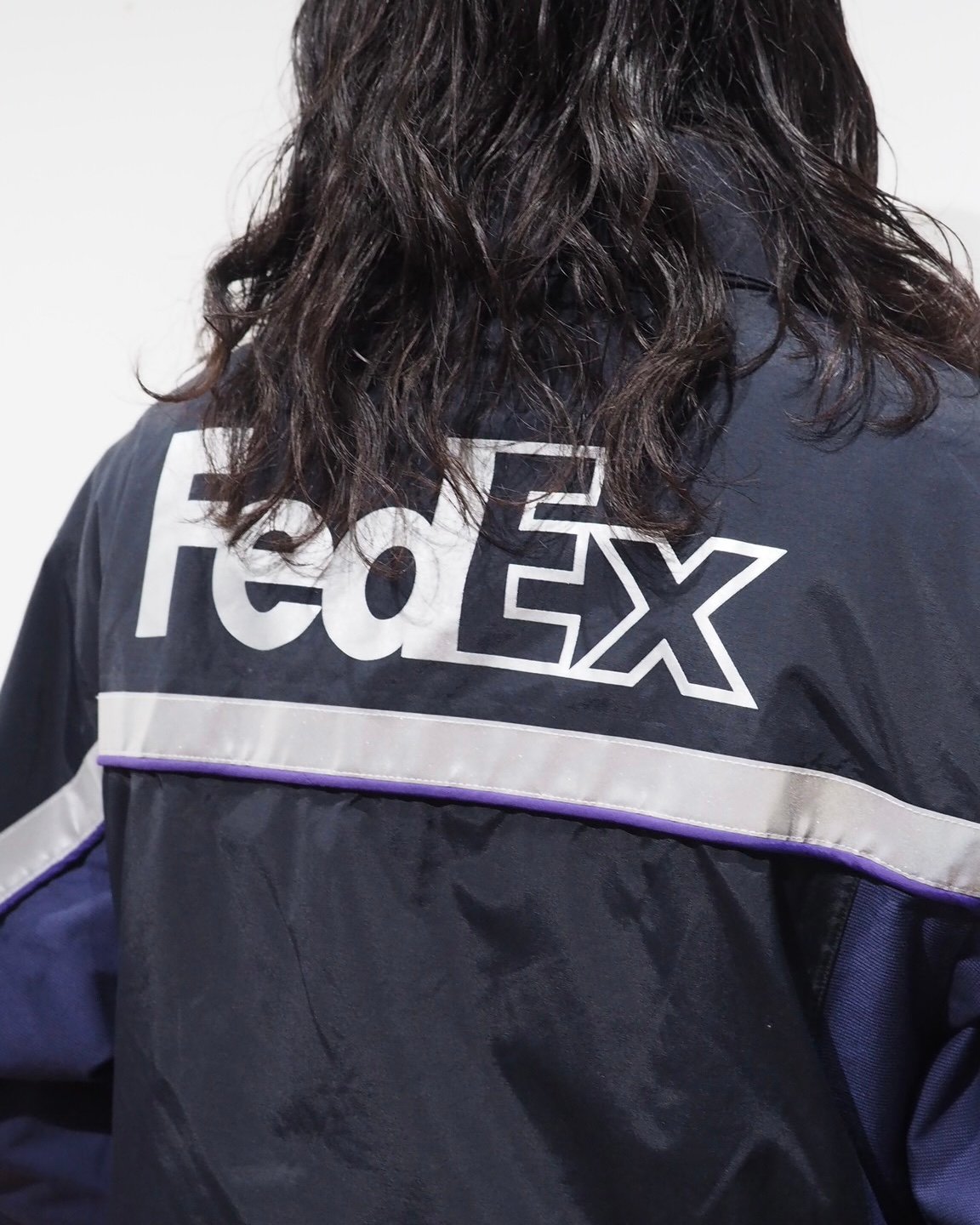 FEDERAL EXPRESS ブルゾン Lサイズ ALLNTRENDS Adult Zip Collar
