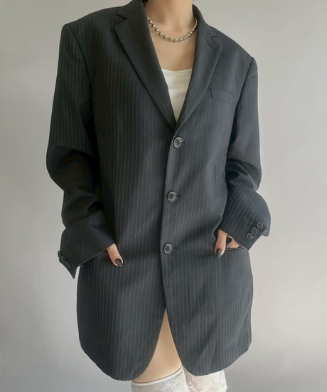 【USED】 Stripe Jacket / 251122-027