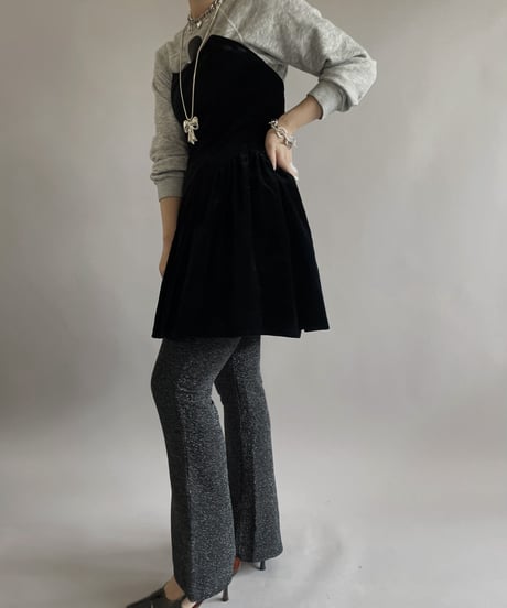 【USED】 Velour One-Piece /240414-020