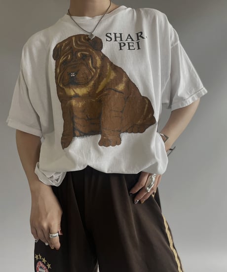 【USED】   S/S Dog T-Shirt / 230729-007