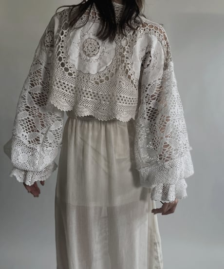 【RE;CIRCLE】 RE Crochet Bolero / 220623-023