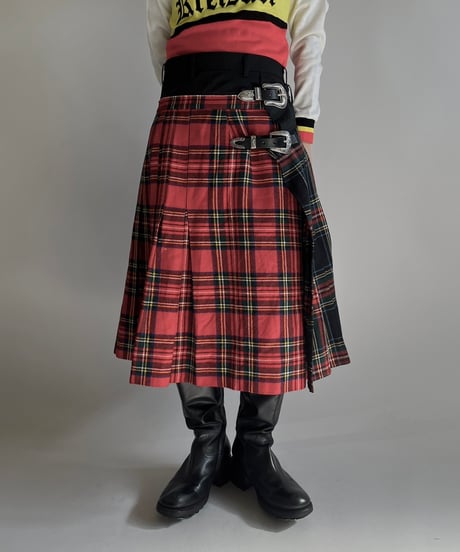 【RE;CIRCLE】 RE Kilt Skirt Middle / 250206-010