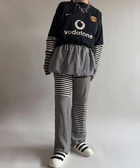 【RE;CIRCLE】 RE Border Easy Pants  /  250403-006