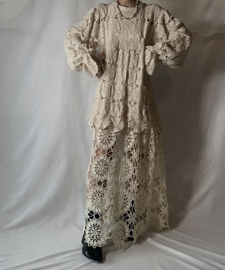 【RE;CIRCLE】 RE Lace L/S One-price①/210801-047