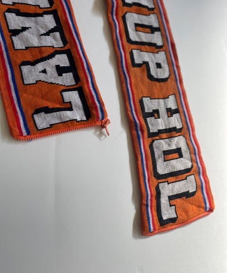 【USED】 Knit Soccer Muffler Orange / 230206-024