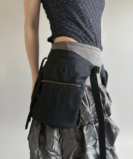 【RE;CIRCLE】  RE Suit Waist Bag / 260601-002
